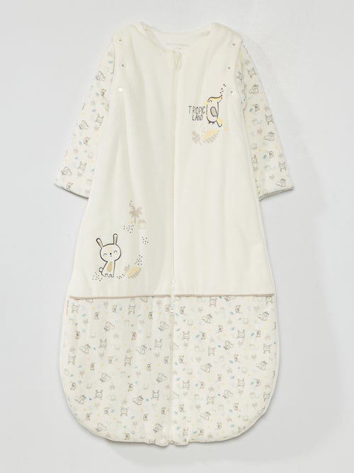 Saco de bebé em malha polar 'Petit Béguin' - Kiabi