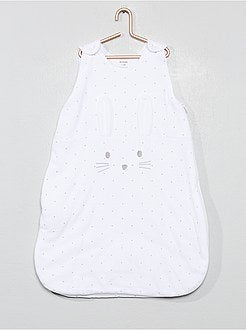 Saco de bebé em veludo com mangas amovíveis - Kiabi