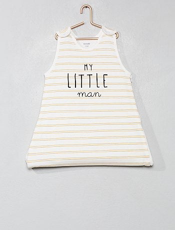 Saco de bebé estampado às riscas - Kiabi