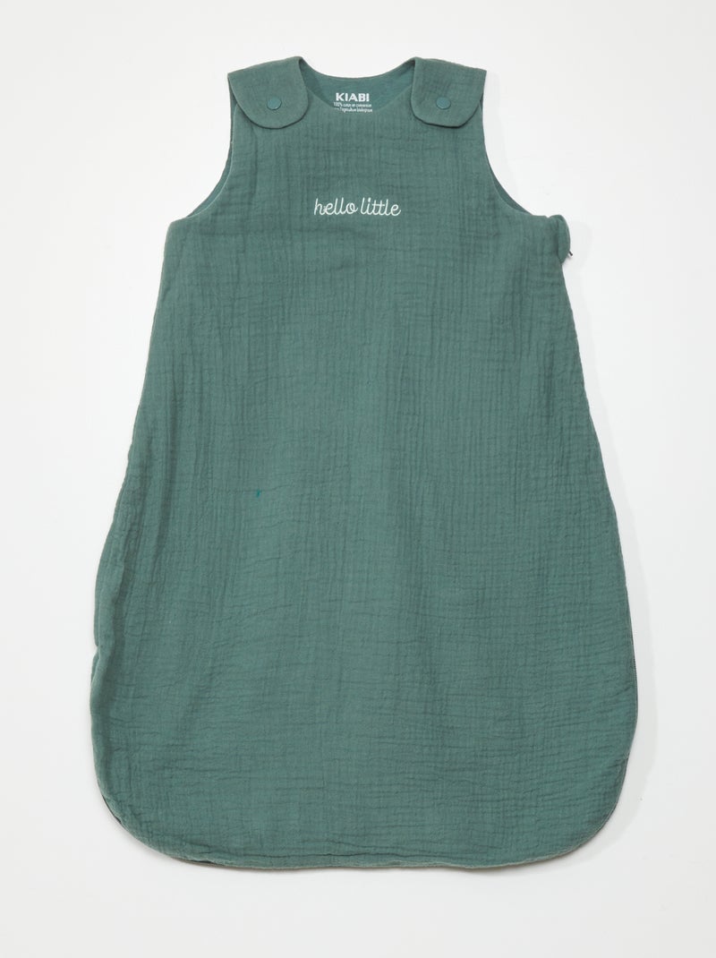 Saco de bebé fofinho e leve - TOG 1 VERDE - Kiabi