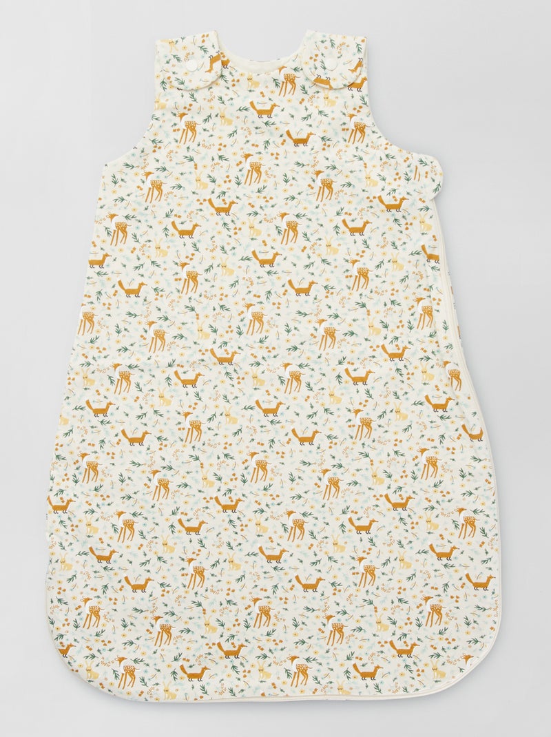 Saco de bebé leve em jersey - TOG 1 BRANCO - Kiabi