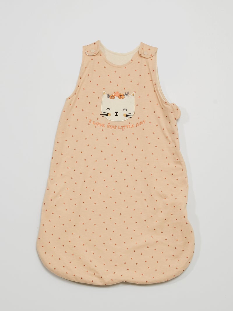 Saco de bebé leve em puro algodão - TOG 0.5 ROSA - Kiabi