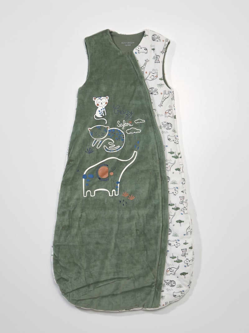 Saco de bebé polar TOG 3 Verde - Kiabi