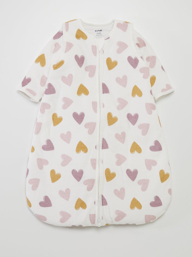 Saco de bebé quente com estampado  - TOG 2,5 BRANCO - Kiabi