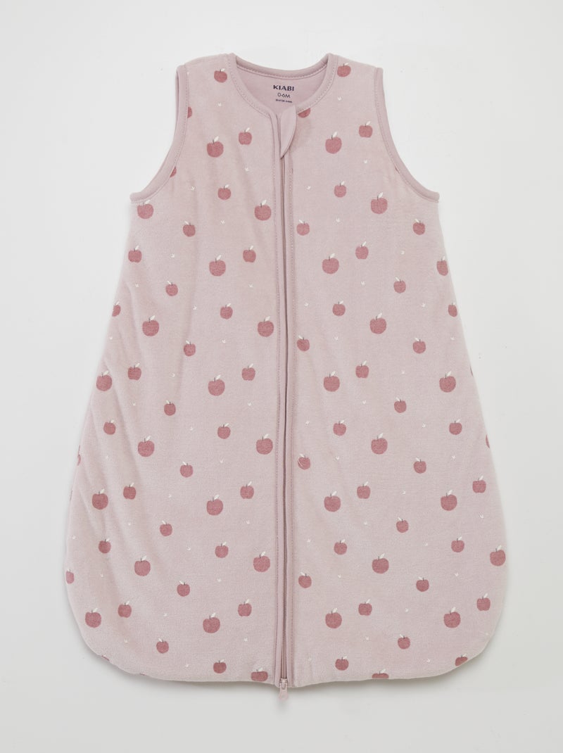 Saco de bebé quente com estampado  - TOG 2,5 ROSA - Kiabi