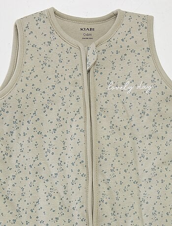 Saco de bebé quente com estampado às flores - TOG 2