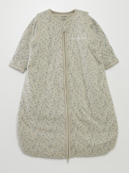 Saco de bebé quente com estampado às flores - TOG 2 - Kiabi