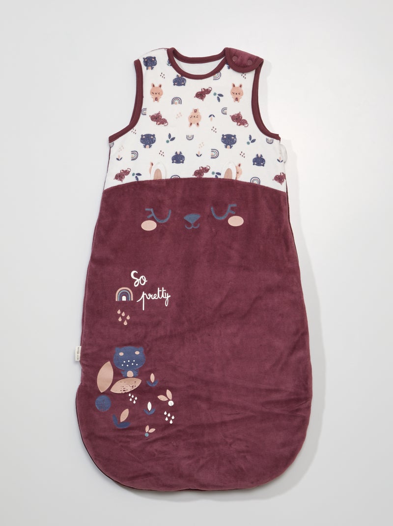 Saco de bebé sem mangas 'Petit Béguin' Rosa - Kiabi