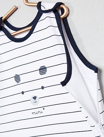 Saco de bebé simples às riscas - Kiabi