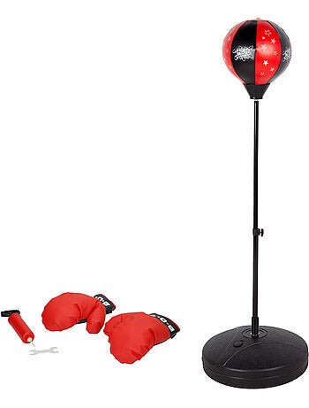 Saco de boxe para crianças c/luvas e insuflador cb sports