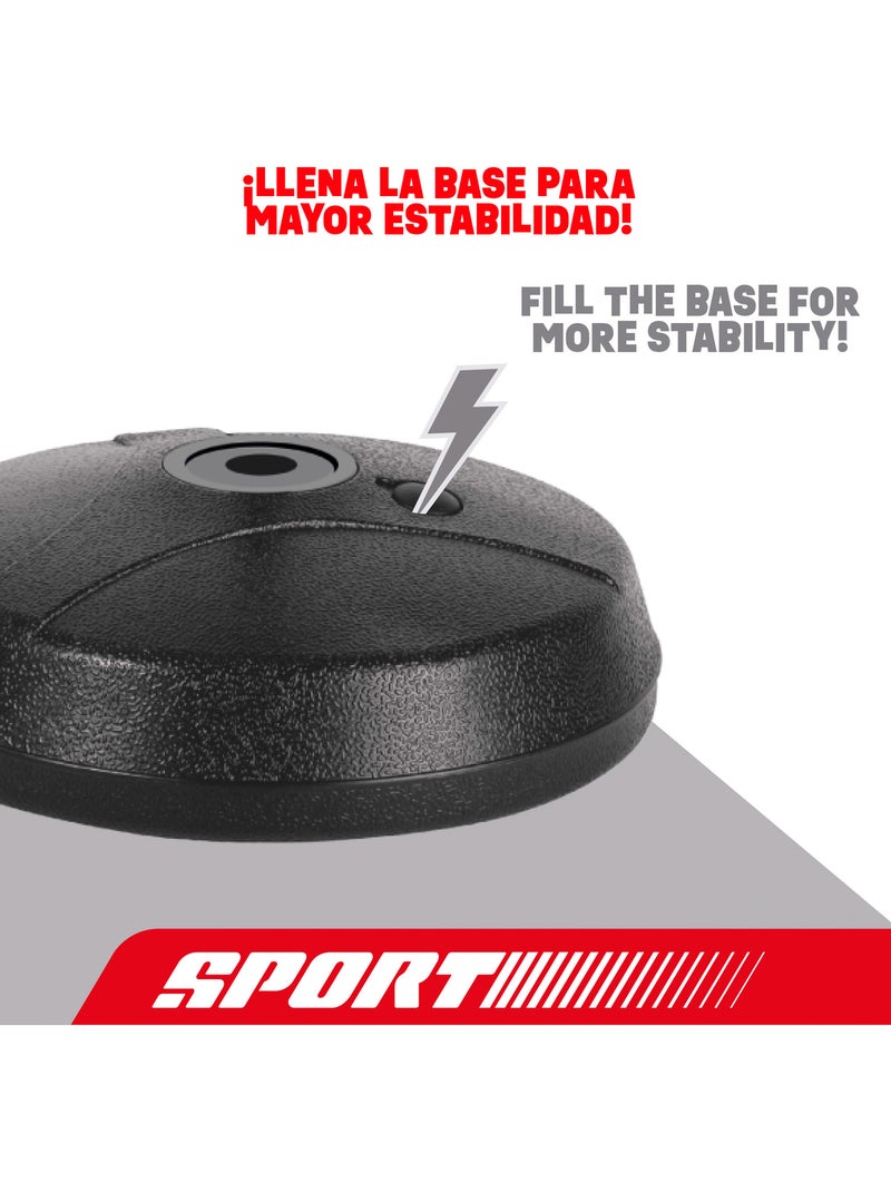 Saco de boxe para crianças c/luvas e insuflador cb sports N/D - Kiabi