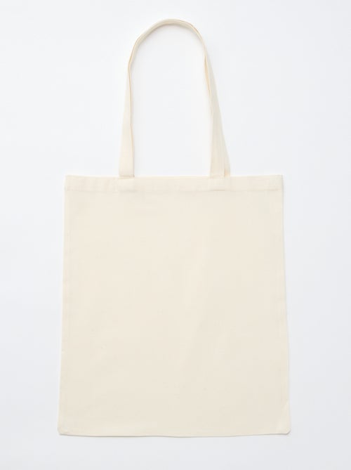 Saco de compras tipo tote-bag - Kiabi