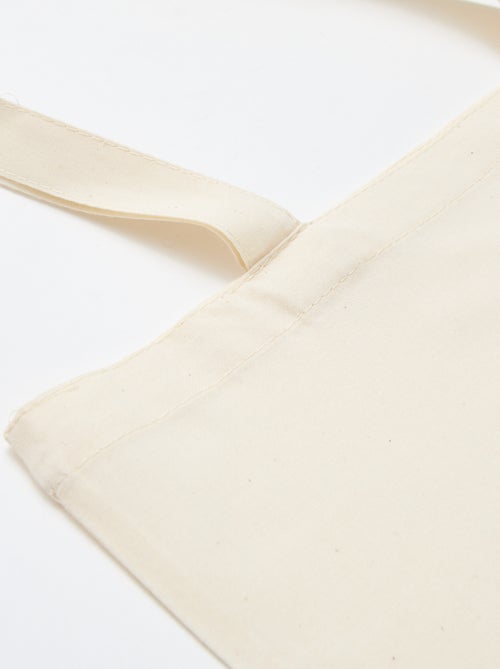 Saco de compras tipo tote-bag - Kiabi