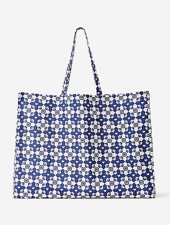Saco de compras tipo tote-bag formato XXL - Kiabi