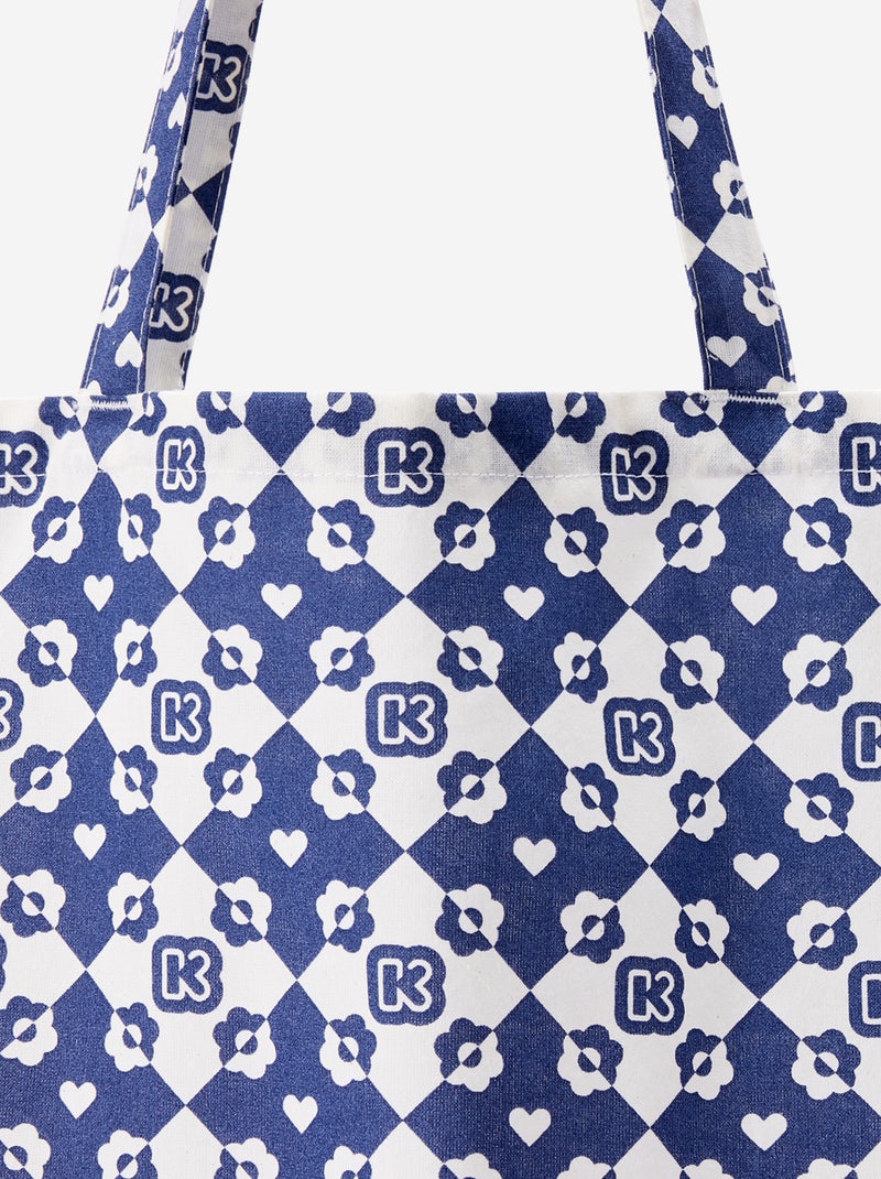 Saco de compras tipo tote-bag formato XXL - Kiabi Azul - Kiabi