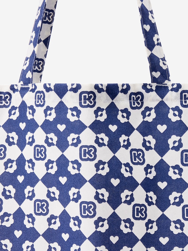 Saco de compras tipo tote-bag formato XXL - Kiabi Azul - Kiabi