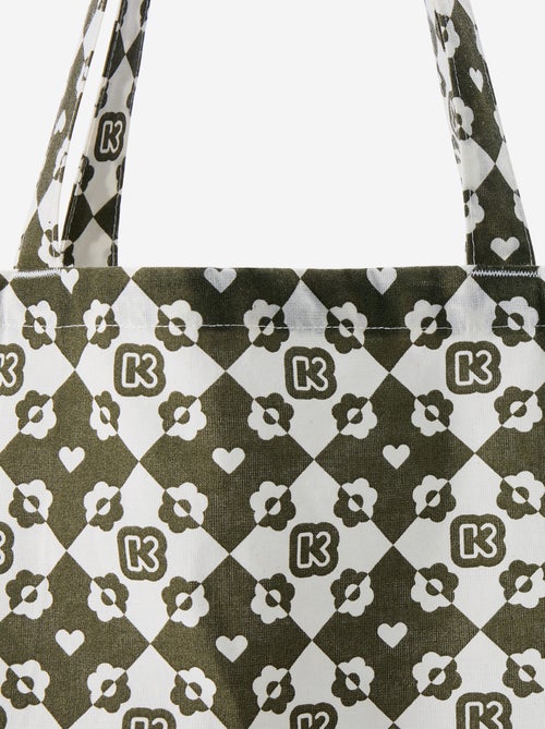 Saco de compras tipo tote-bag formato XXL - Kiabi - Kiabi Saco de compras tipo tote-bag formato XXL - Kiabi - Kiabi
