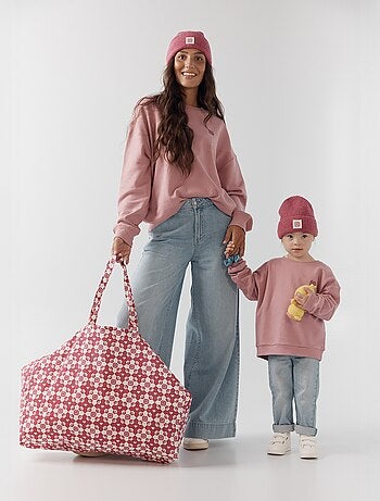 Saco de compras tipo tote-bag formato XXL - Kiabi