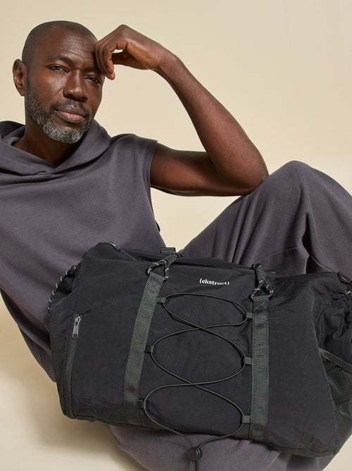 Saco de desporto (ekstract) com bolsos exteriores e compartimento para sapatos - Kiabi