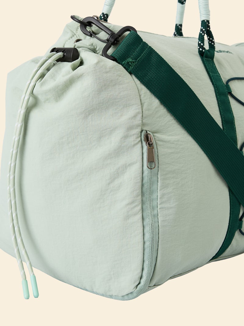 Saco de desporto (ekstract) com bolsos exteriores e compartimento para sapatos Verde - Kiabi