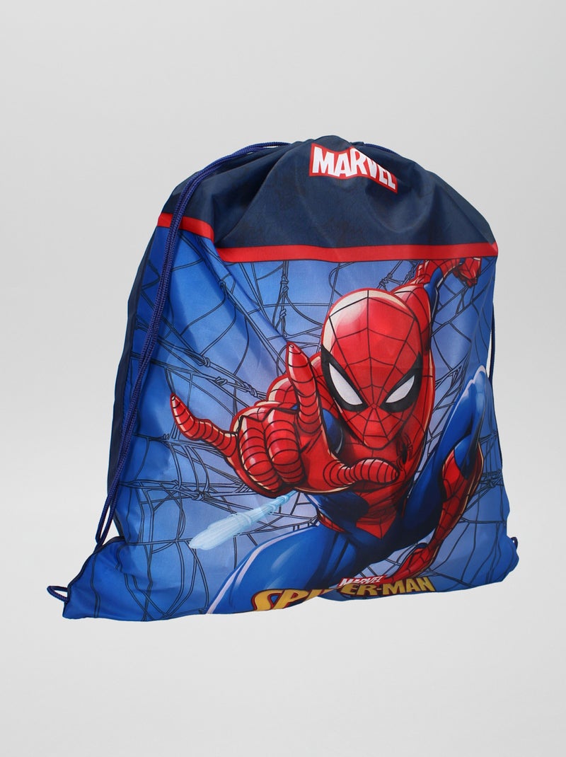 Saco de desporto 'Homem-Aranha' Azul - Kiabi