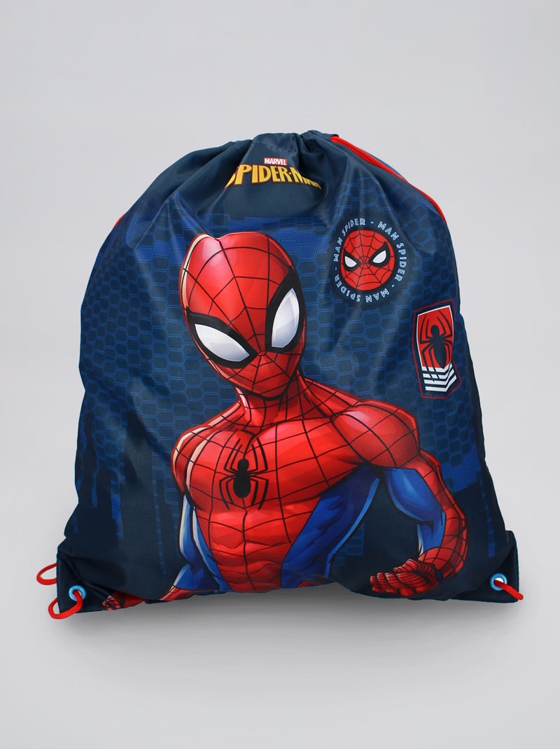 Saco de desporto 'Homem-Aranha' Azul Naval - Kiabi