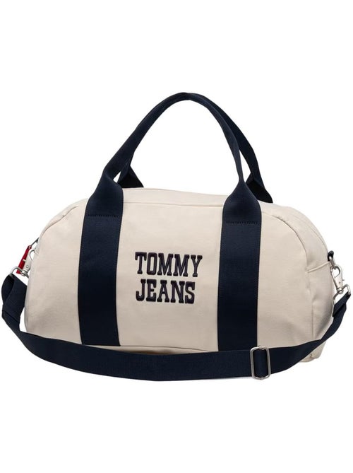 Saco de desporto tommy hilfiger tjm bold varsity bege/azul-marinho para homem - Kiabi Saco de desporto tommy hilfiger tjm bold varsity bege/azul-marinho para homem - Kiabi
