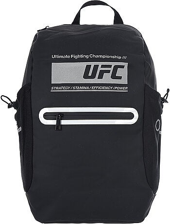 Saco de desporto ufc preto leve e resistente 20 litros