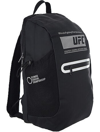 Saco de desporto ufc preto leve e resistente 20 litros