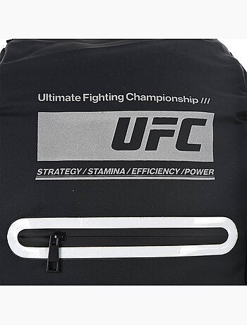 Saco de desporto ufc preto leve e resistente 20 litros