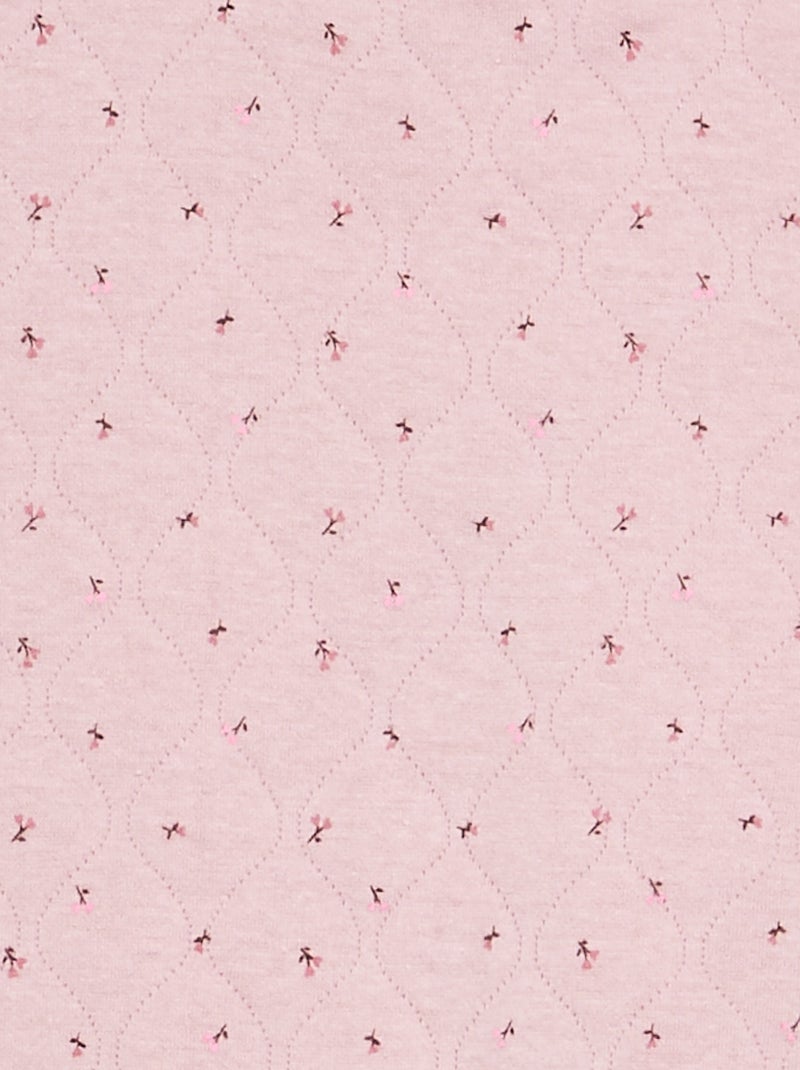Saco de dormir acolchoado sem mangas Rosa - Kiabi