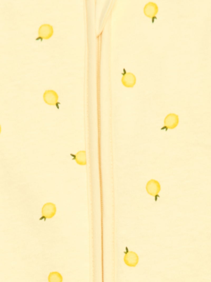 Saco de Dormir Acolchoado Sem Mangas TOG 2 Amarelo - Kiabi