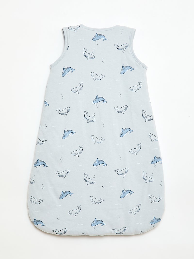 Saco de dormir acolchoado sem mangas TOG 2 Azul - Kiabi