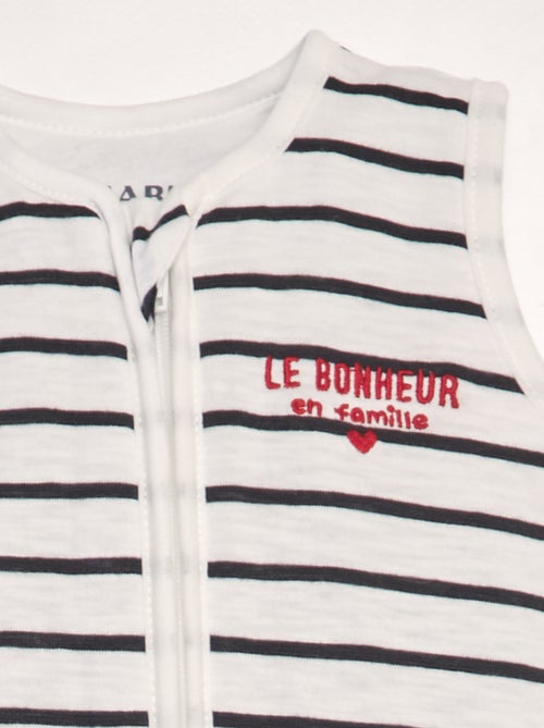 Saco de dormir acolchoado sem mangas TOG 2 - Kiabi