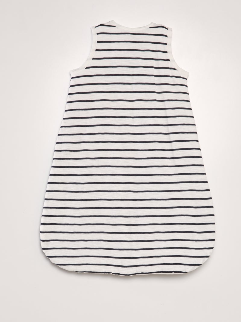 Saco de dormir acolchoado sem mangas TOG 2 BRANCO - Kiabi