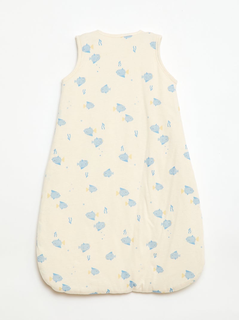Saco de dormir acolchoado sem mangas TOG 2 Branco - Kiabi