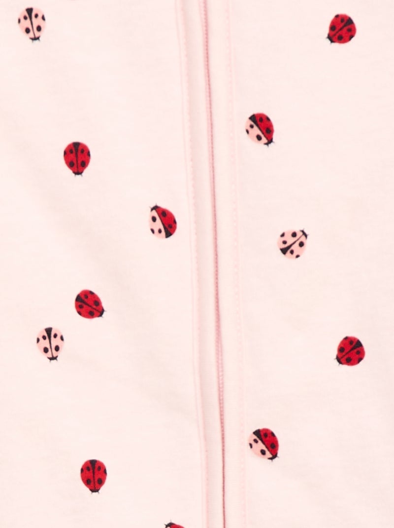 Saco de Dormir Acolchoado Sem Mangas TOG 2 Rosa - Kiabi
