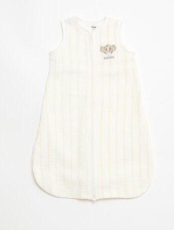 Saco de dormir com fecho sem mangas 'Disney' 'Stitch' em veludo