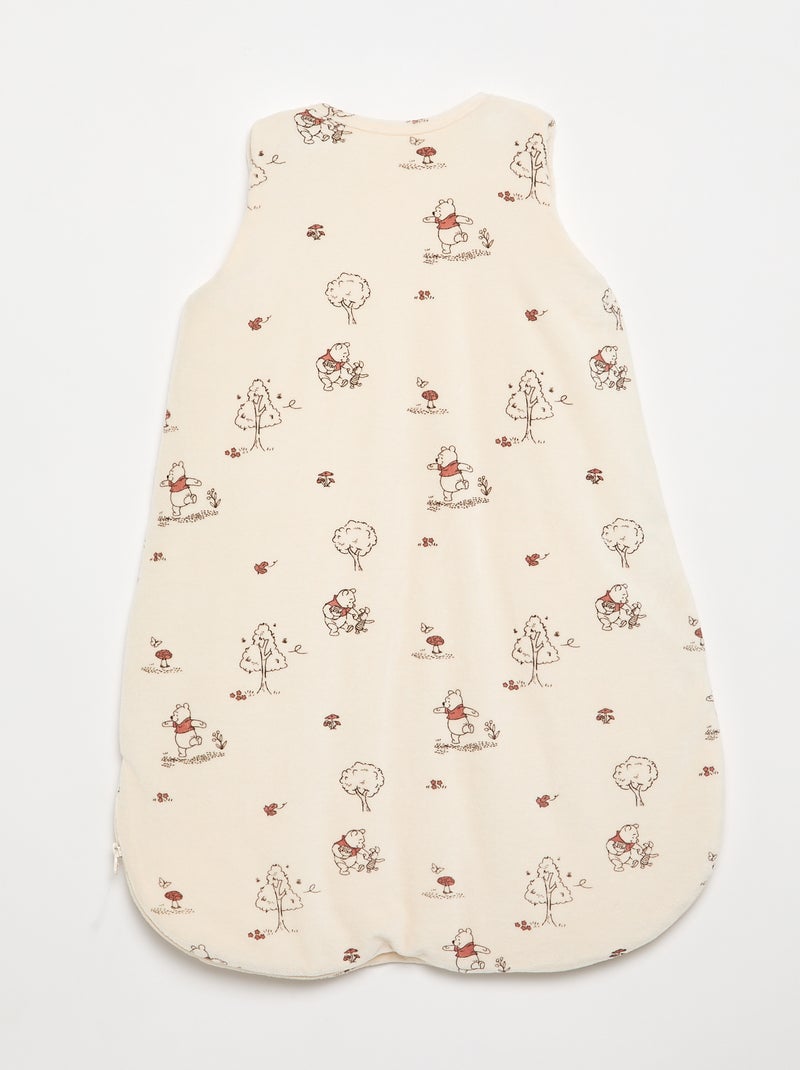 Saco de dormir de bebé 'Disney' em veludo Branco - Kiabi