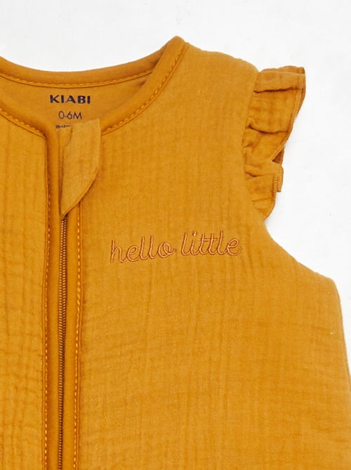 Saco de dormir de musselina de algodão sem mangas TOG 2 - Kiabi