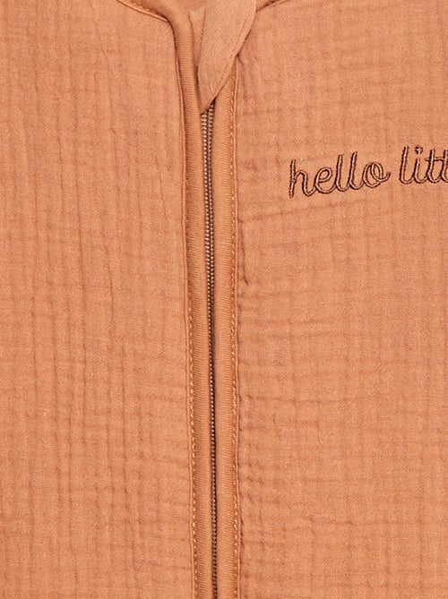 Saco de dormir de musselina de algodão sem mangas TOG 2 - Kiabi