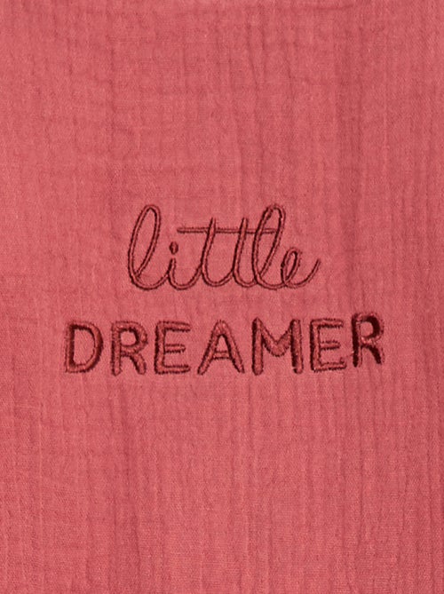 Saco de Dormir em Gaze de Algodão com Mangas Removíveis TOG 2,5 - Kiabi