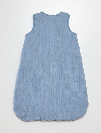 Saco de dormir em gaze de algodão dupla sem mangas TOG 2