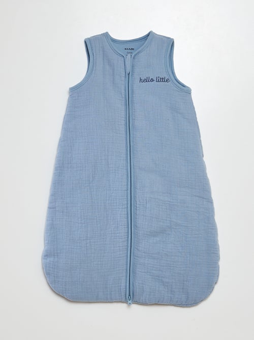 Saco de dormir em gaze de algodão dupla sem mangas TOG 2 - Kiabi