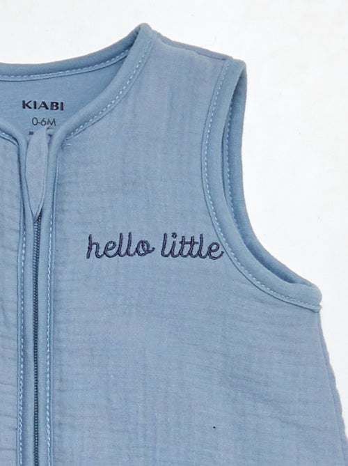 Saco de dormir em gaze de algodão dupla sem mangas TOG 2 - Kiabi