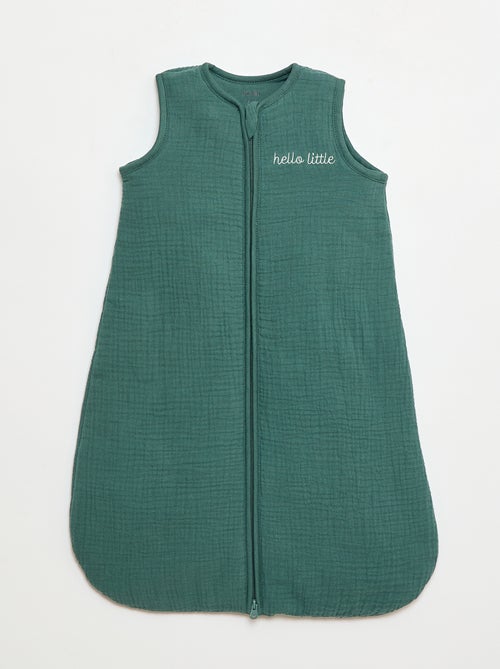 Saco de Dormir em Gaze Dupla de Algodão sem Mangas TOG 2 - Kiabi