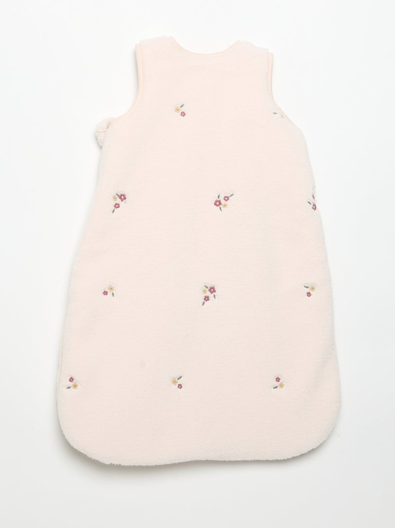 Saco de dormir estampado sem mangas Branco - Kiabi