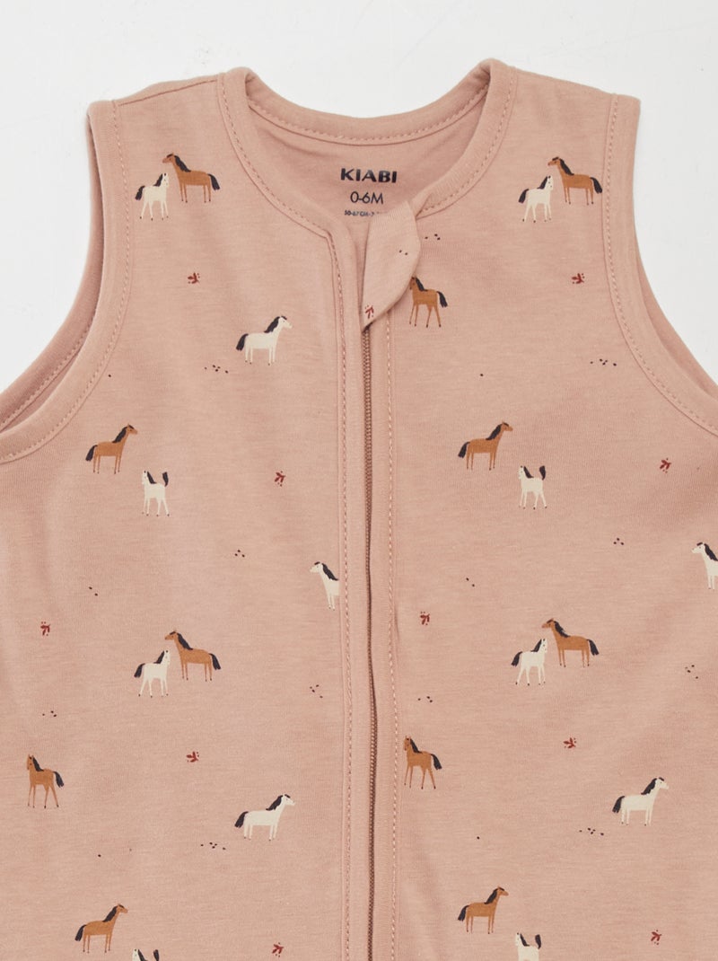 Saco de dormir leve - TOG 0.5 ROSA - Kiabi