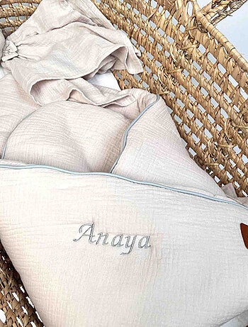 Saco de dormir para bebé em gaze de algodão | sevira kids