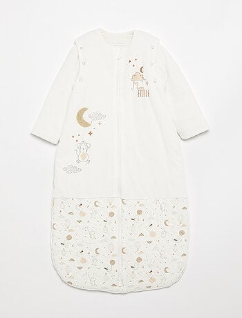 Saco de dormir para bebé 'Petit Béguin' com mangas removíveis